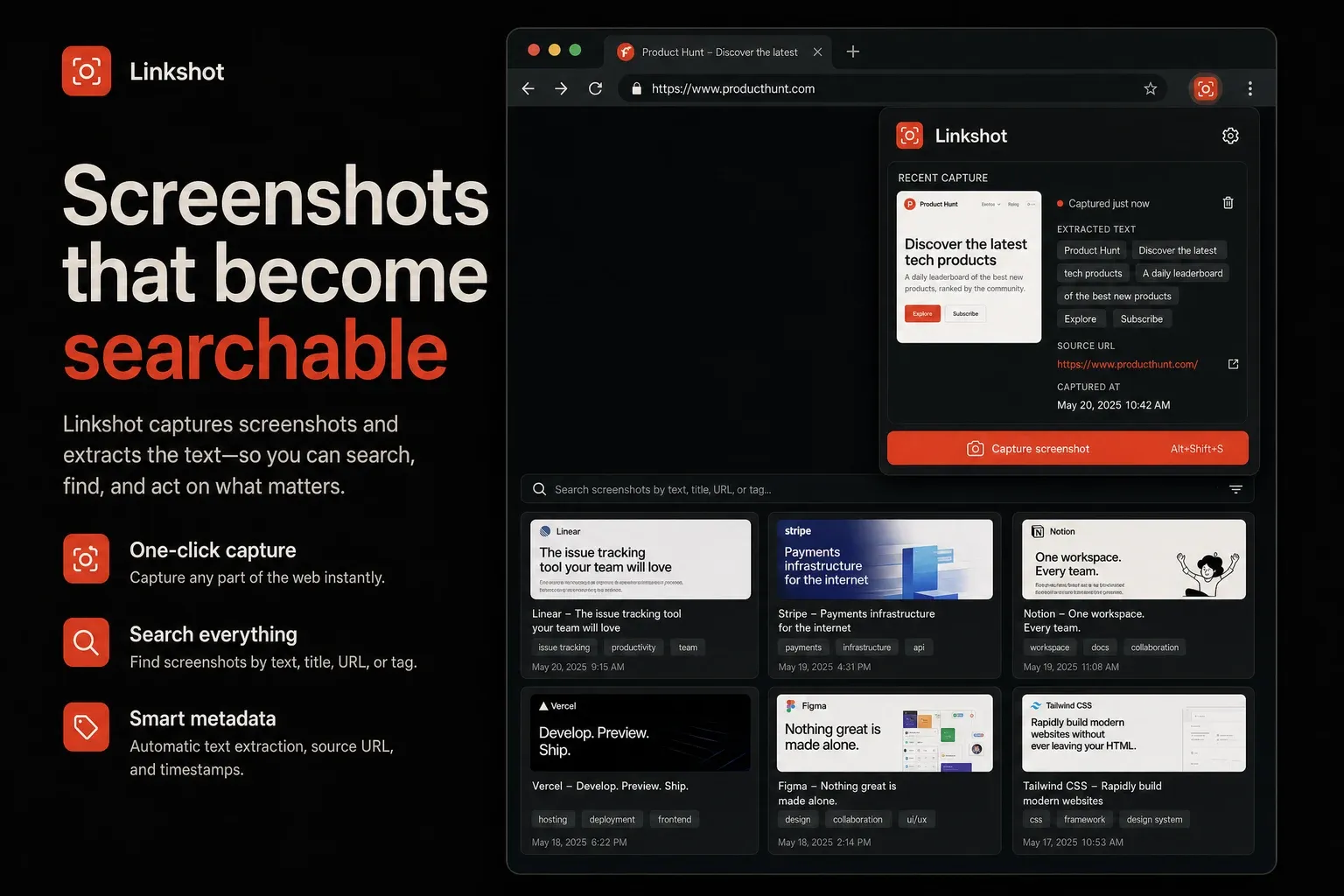 Linkshot project preview